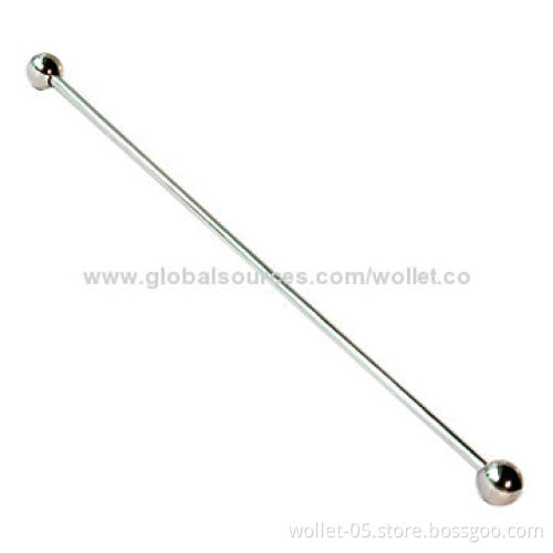 Fashionable Spherosome Stainless Steel Magnet Stick, Topmark, Can be Customized